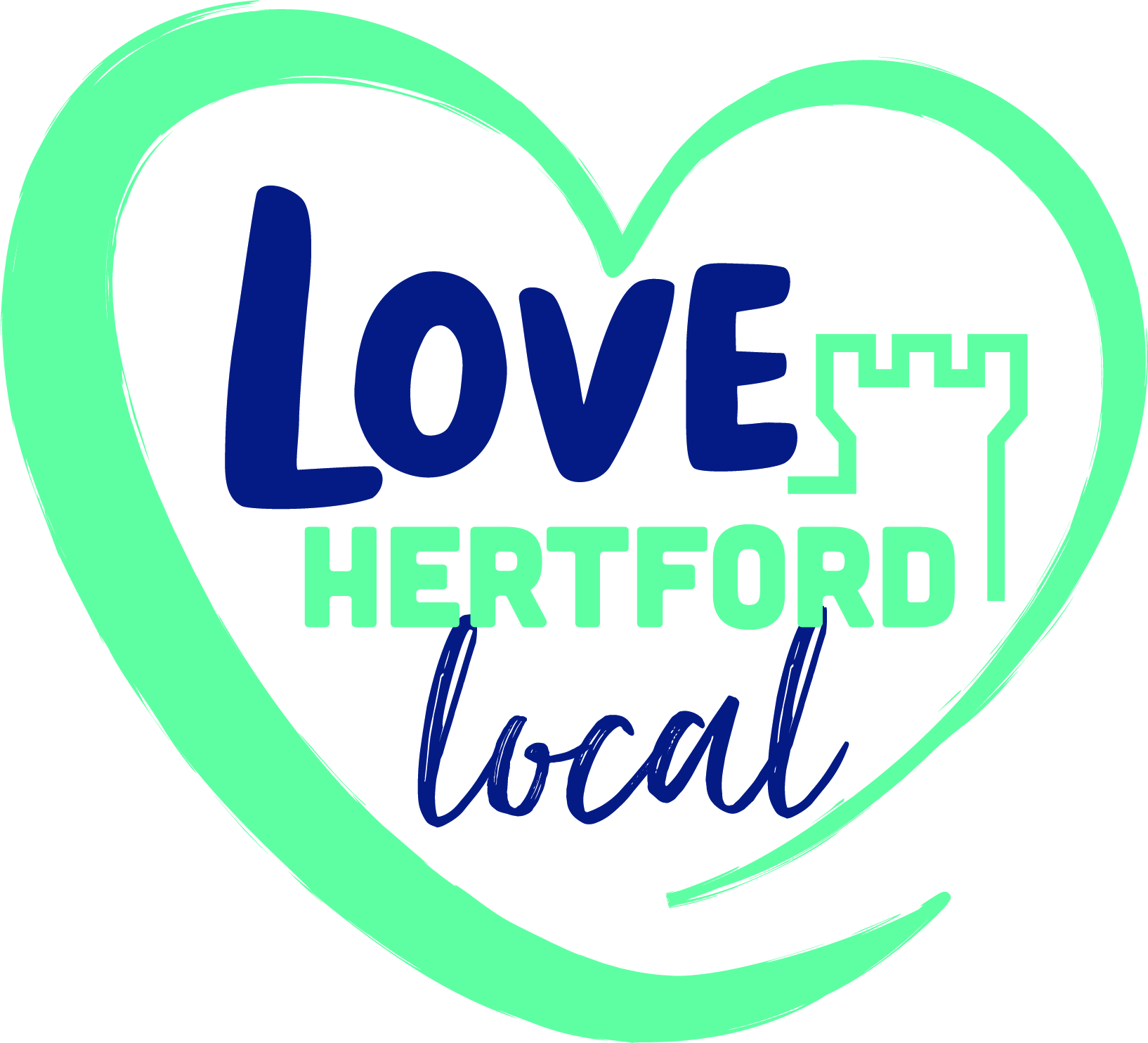 LOVE HERTFORD master cmyk Logo
