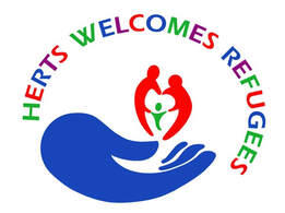 Herts Welcomes Refugees logo