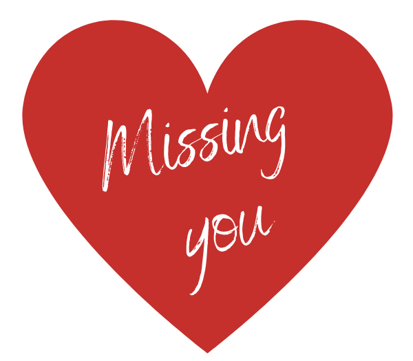 Missing You Heart