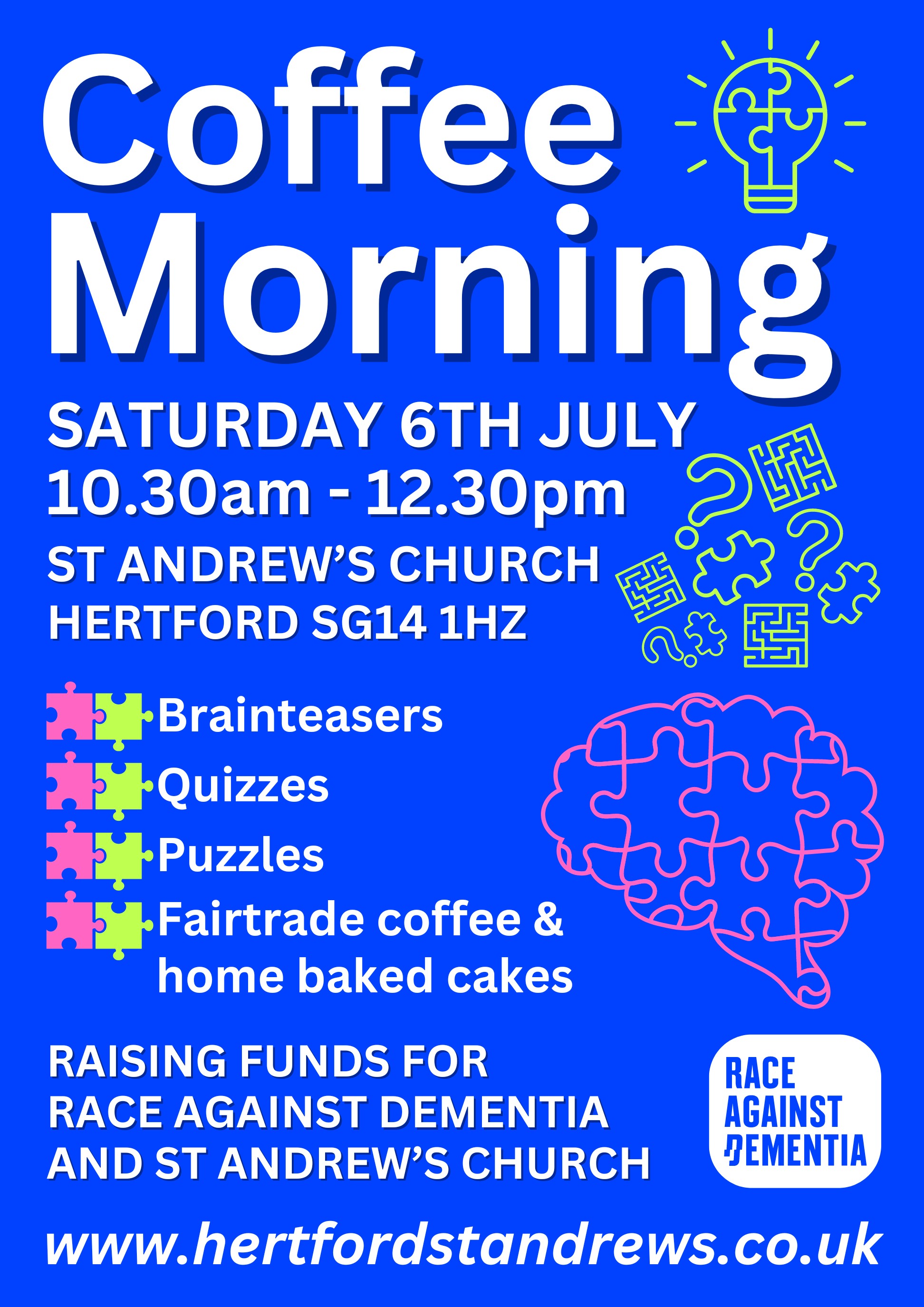 Coffee Morning St Andrew's Jul
