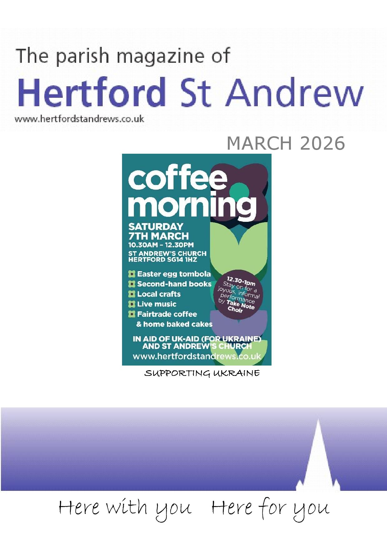 COVER 2026 March St Andrews Ma