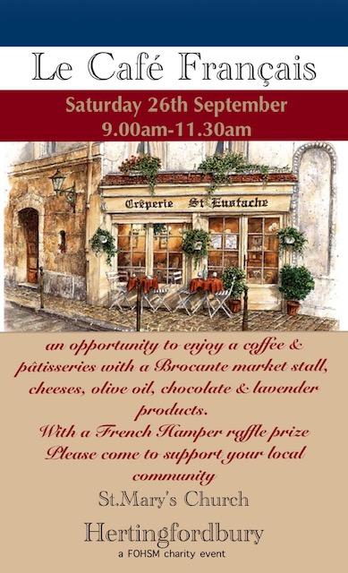 St Marys Le Cafe Francais Sept