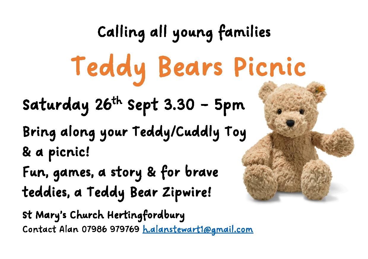 Teddy Bear Picnic invitation 2