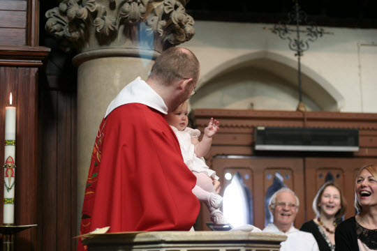 Baptism of Daisy Cobb