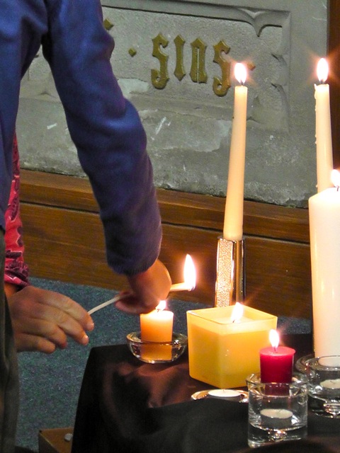 PentecostCandleLight160516