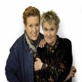 Chris While and Julie Matthews